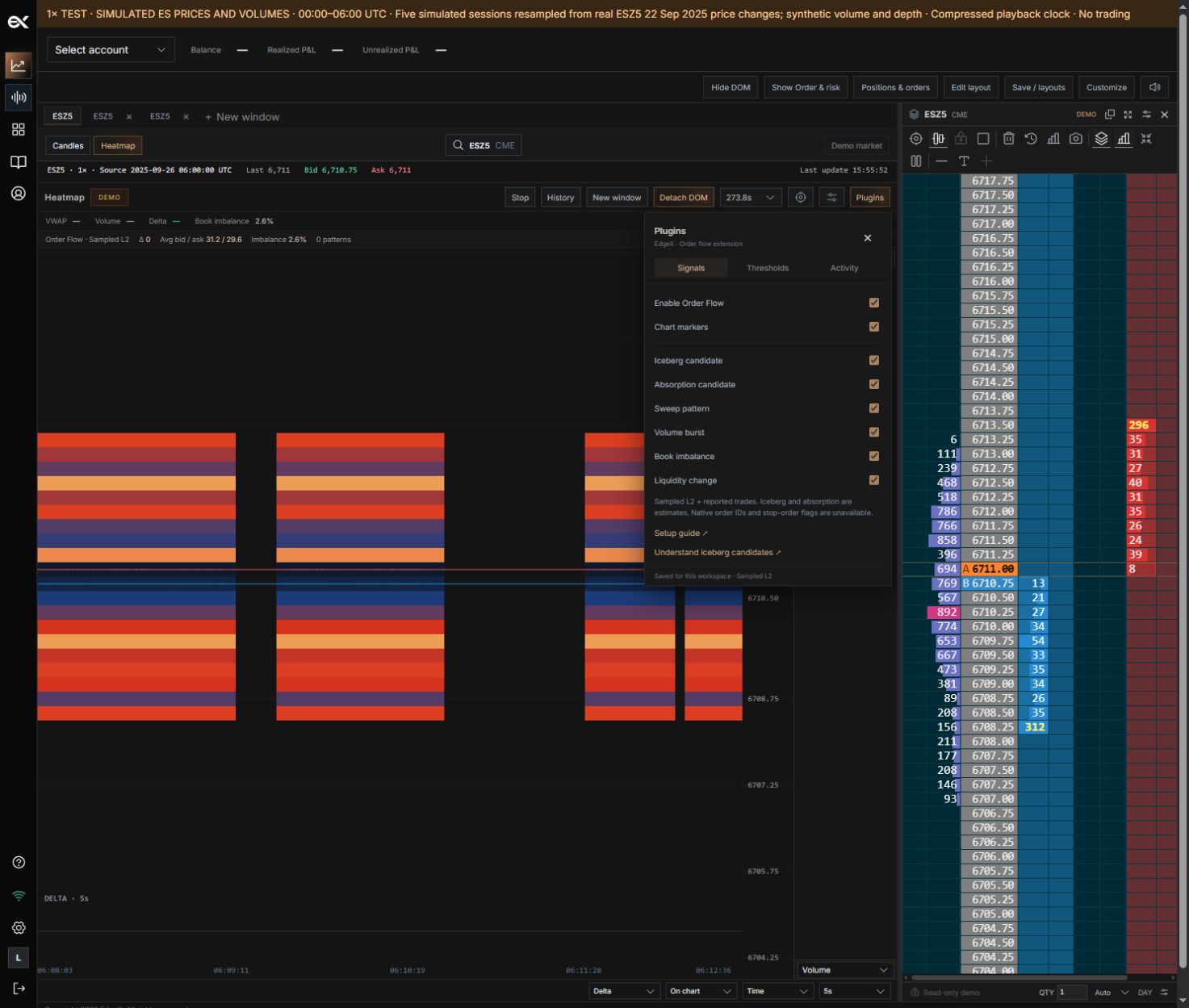 Plugin signals and setup links